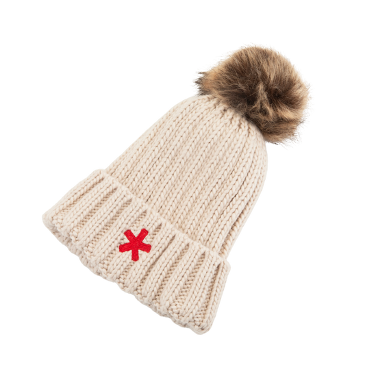 Caorunn Cream Bobble Hat